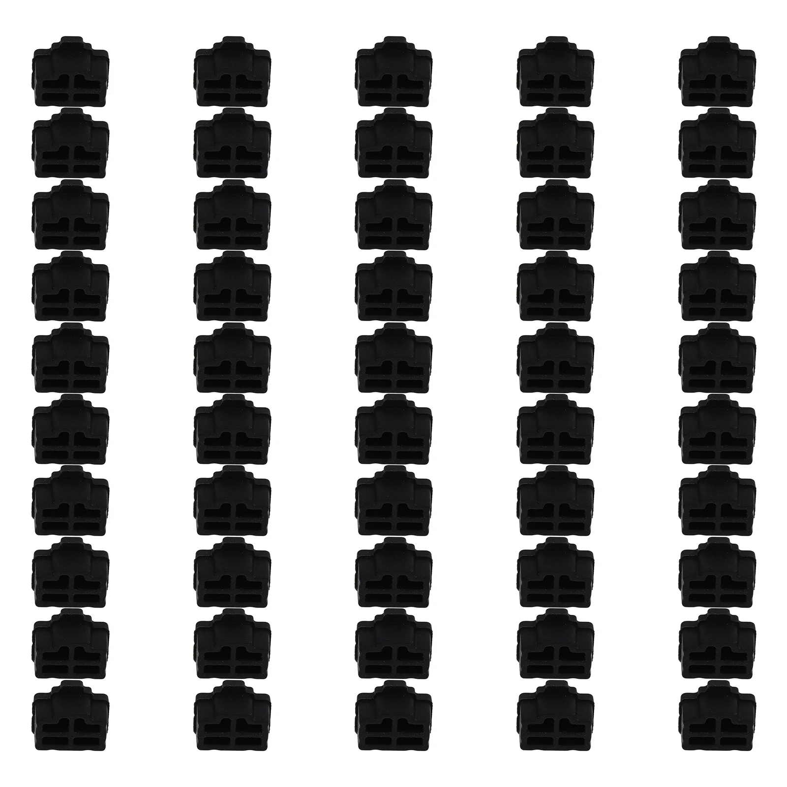 

Charging Port Protector Dust Plug Network Interface Covers Hub Protectors Black