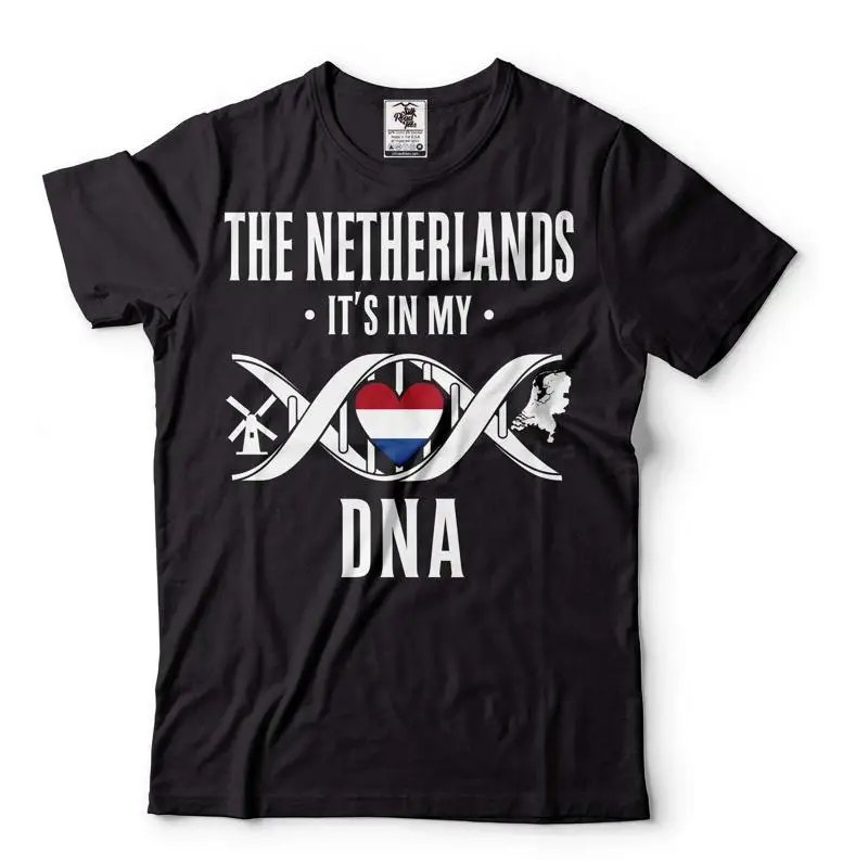 

Netherlands DNA Shirt Netherlands Flag Tee Netherlands National Patriotic Shirt