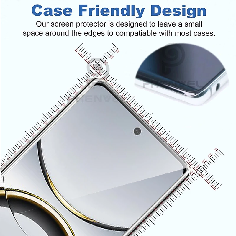 3D Protective Glass For OPPO Find X8 Pro Full Glue Screen Protector For FINDX8 Pro Anti Shatter Tempered Film
