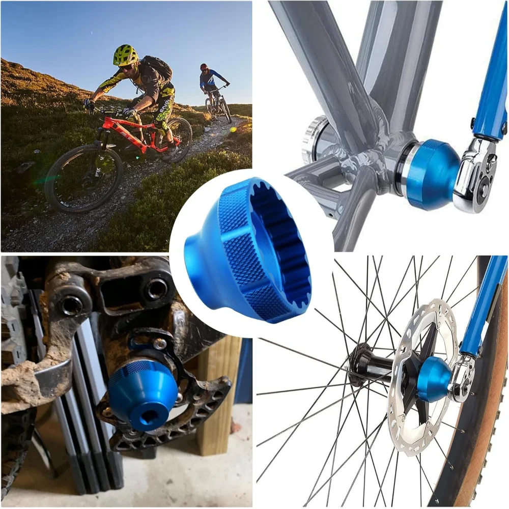 1 قطعة 16 الشق أسفل قوس أداة BBT-69.2 دراجة كرانسيت النازع طقم تصليح لتركيب صيانة الدراجة