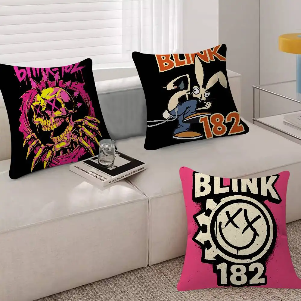 Band B-Blink-182-s Pillow Dust Cover Bedroom Kids Party Decoration Pillowcase Birthday Children Gift