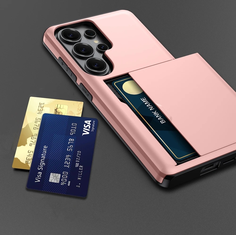 Handyhülle für Samsung Galaxy S26 S25 S24 S23 S22 S21 S20 S10 Note 20 10 FE Ultra Edge Plus Brieftasche Kartenfächer Hülle Stoßfest – Detail 13