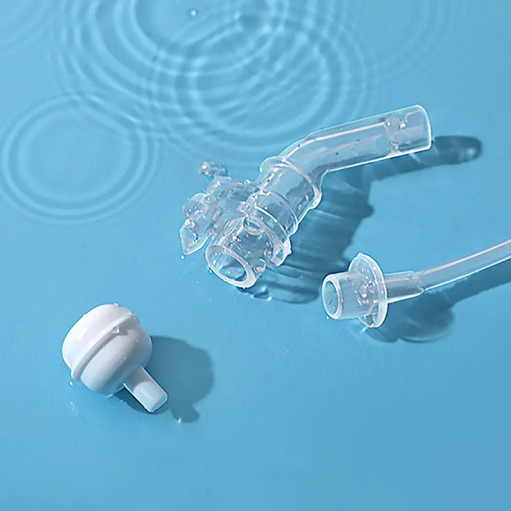 

Силиконовая насадка для младенцев, 1 шт., защита от захлебывания и протекания, проста в использовании, с поворотным на 360 градусов шариком, белая.