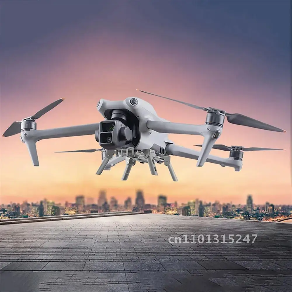 

Gray Foldable Landing Gear for DJI Air 3 Extensions Heightened Gears Support Leg Protector Stand for DJI Air 3 Drone Accessories