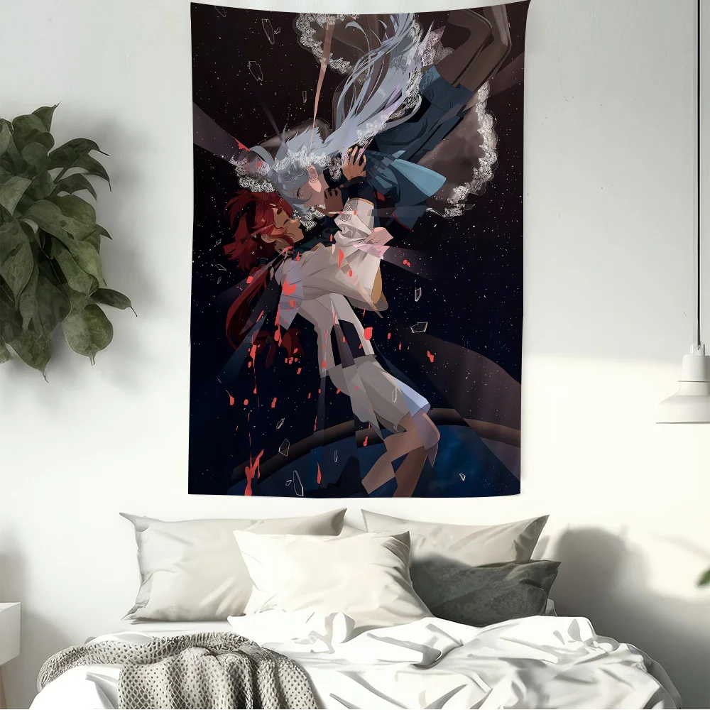 Mobile Suit Gundam WITCH MERCURY Printed Large Wall Tapestry Hanging Tarot Hippie Wall Rugs Dorm Cheap Hippie Wall Hanging