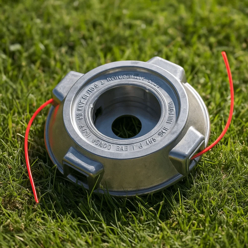 

Aluminum Alloy Grass Trimmer Head Nylon Spool Bump Feed Lawn Mower Head No Need Disassemble Iron Disc Brush Cutter Head