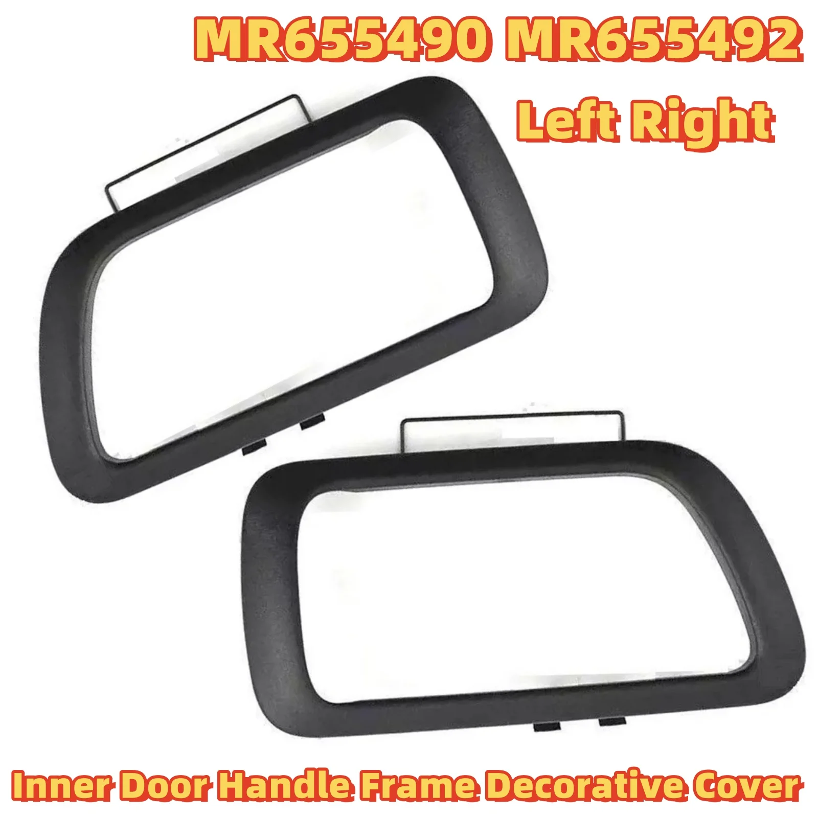 Крышки внутренних дверных ручек для Mitsubishi для Montero для Pajero для V73 для V77 для V93 для V97 MR655490 MR655492 Внутренняя дверь Крышки внутренних дверных ручек для Mitsubishi для Montero для Pajero для V73 для V77 для V93 для V97 MR655490 MR655492 Внутренняя дверь