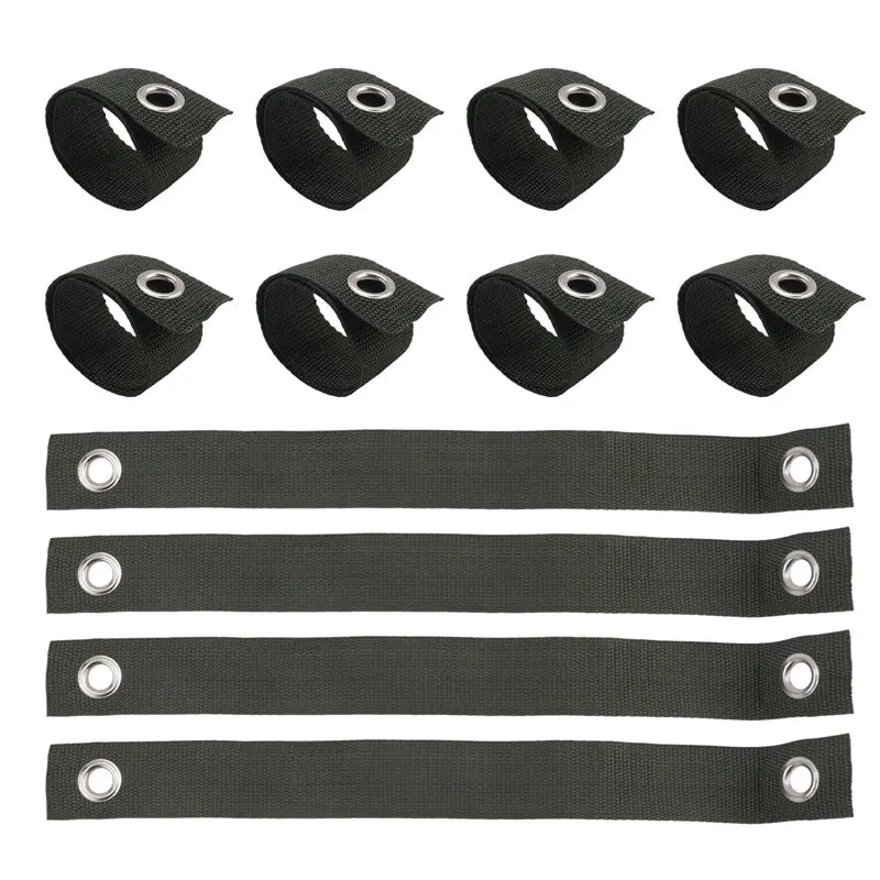 Tree Strap With Grommet Strong Load Bearing Good Support Effectively Fixed Newly Planted Branch Belt Garden Tool-A50M