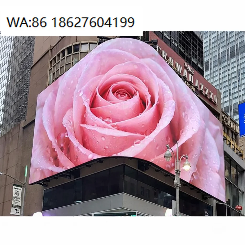 

Digital Signage Advertising Display P10 P5 P6 Full Color Outdoor LED Billboard Display High Brightness IP65 Waterproof Large