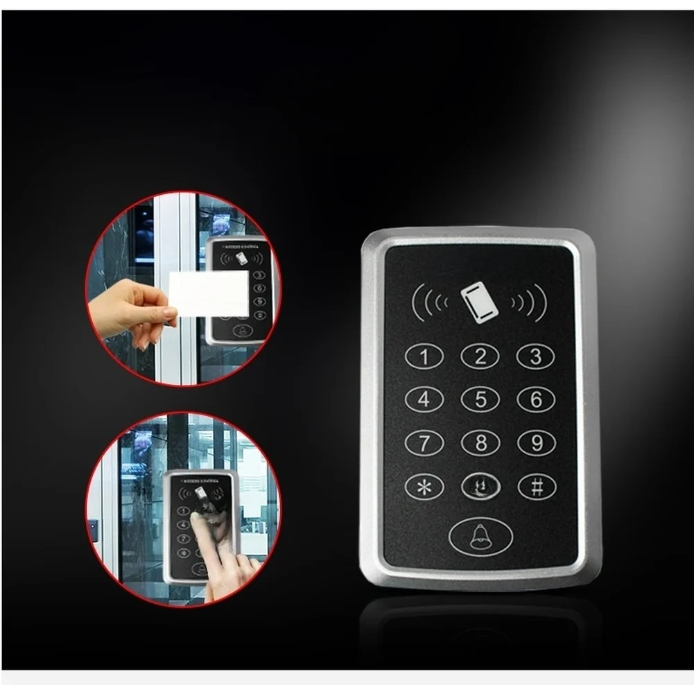 For Automatic Door Entry System with Keypad and Card Reader for Dual Mode Authentication and High Volume User Management
