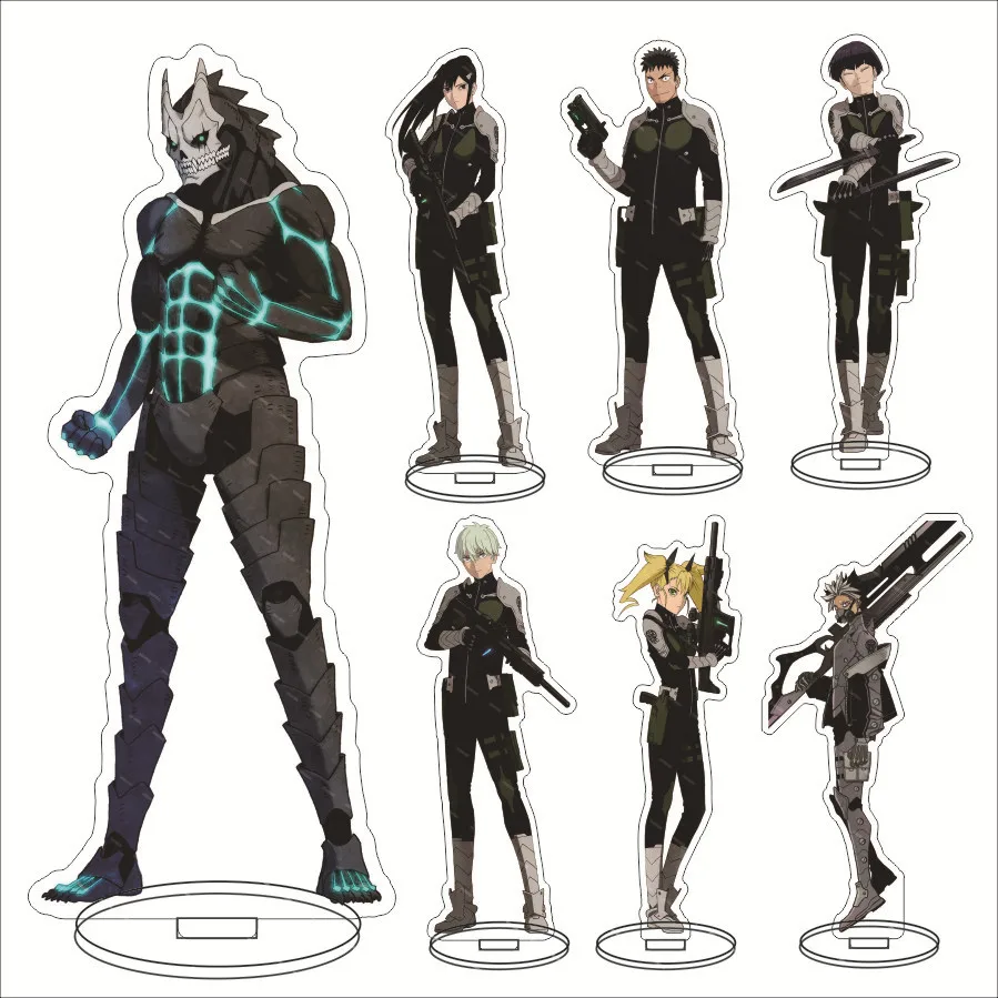 

Kaiju No.8 Acrylic Keychain Jewelry Friends Key Chain Campus Related Product Cultural Creativity Friend Gift Bag Charms Souvenir