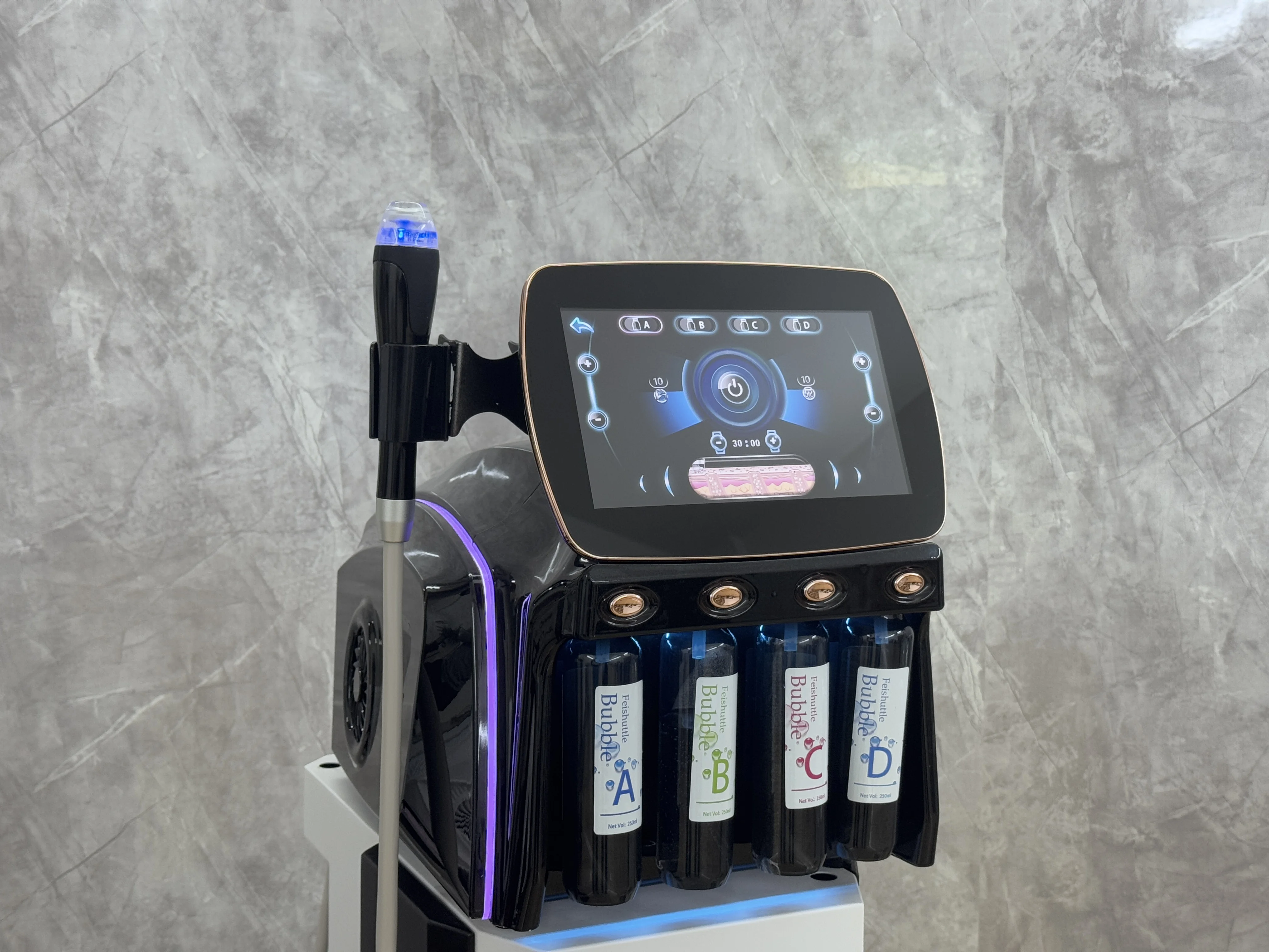 

Машина для дермабразии FeiHydra, гидродермабразия для лица, омоложение и отбеливание кожи, косметическое оборудование для салонов