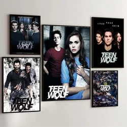 1PC 1PC Teen Wolf TV Show Poster Movie Sticky Posters Retro Kraft Paper Sticker DIY Room Bar Cafe Aesthetic Art Wall Painting