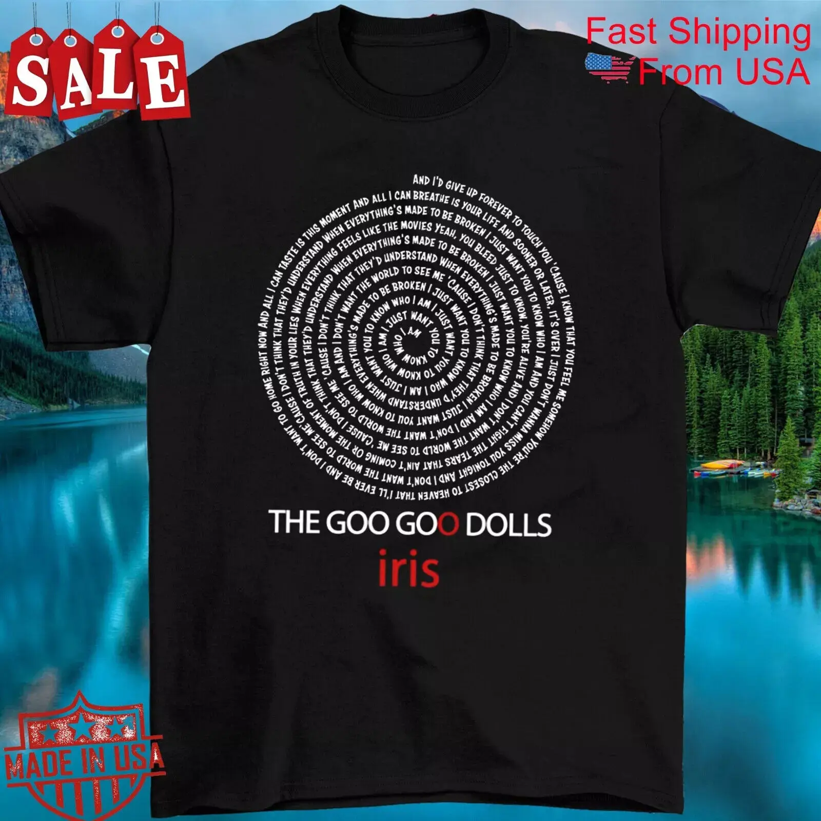 The Goo Goo Dolls Iris Gift For Fans Unisex t-Shirt