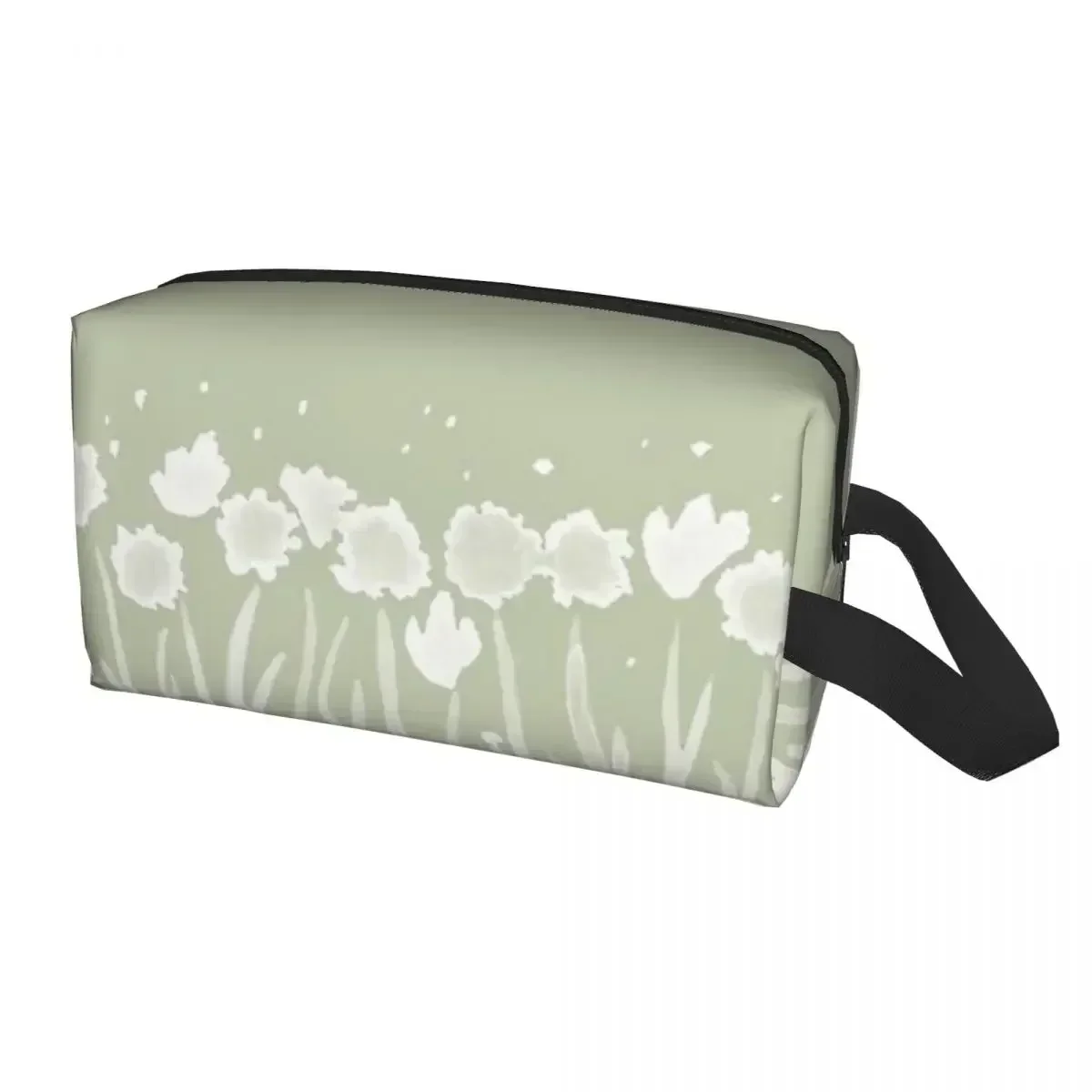 Alliums Narcisos pintura de acuarela poliéster hombres negocios bolsa de almacenamiento portátil mujeres viaje bolsa de cosméticos bolsa de lavado colgante