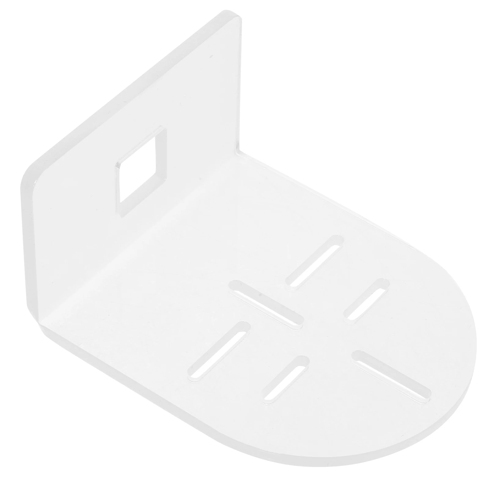 

Acrylic Camera Shelf Wall Mount Holder Transparent Floating Bracket No Punching Bedroom Child Security Stand MountBracket