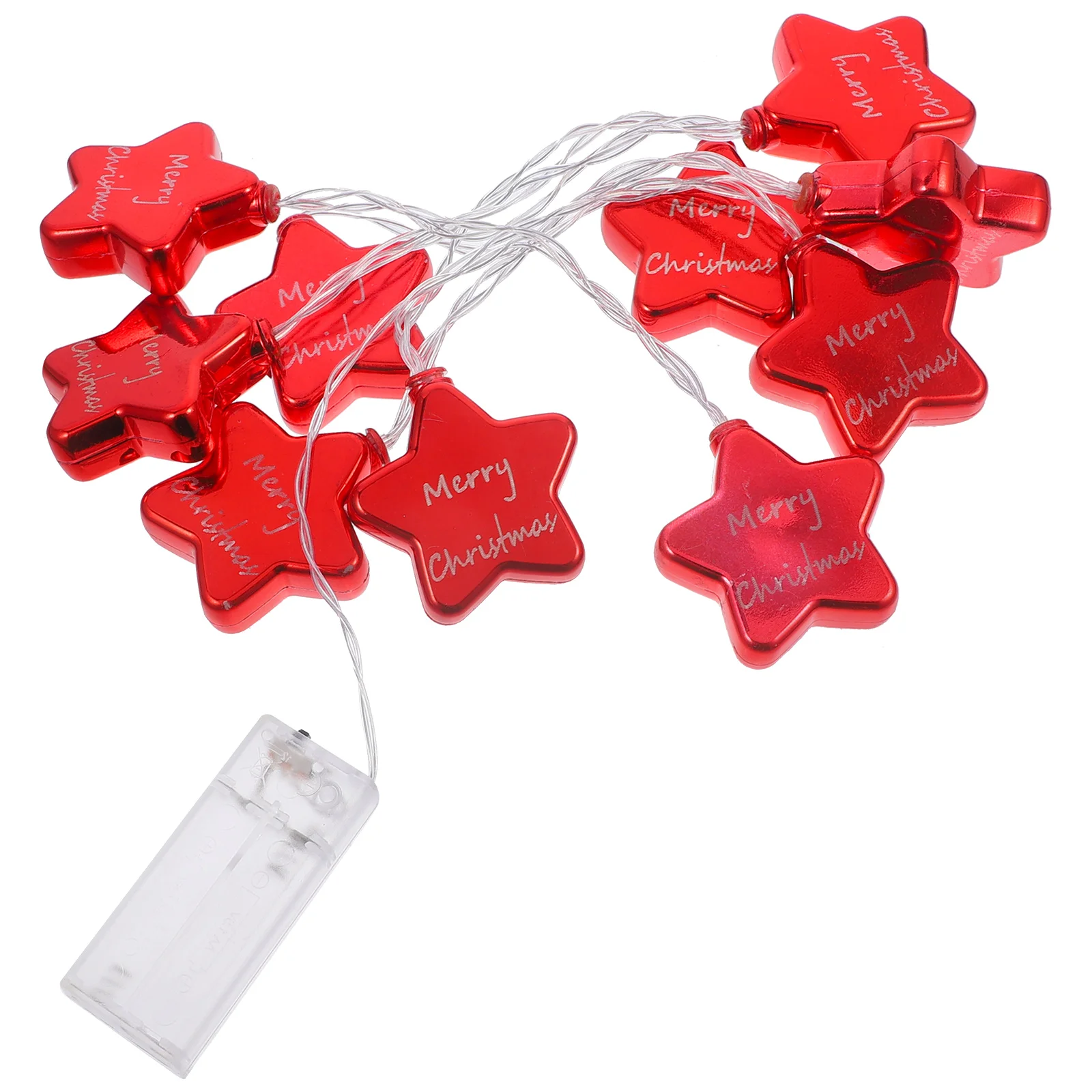 

10 Christmas Flashing Lights 1.5m Operated String Decor Garland LED Room Atmosphere DIY Festive Decor Christmas