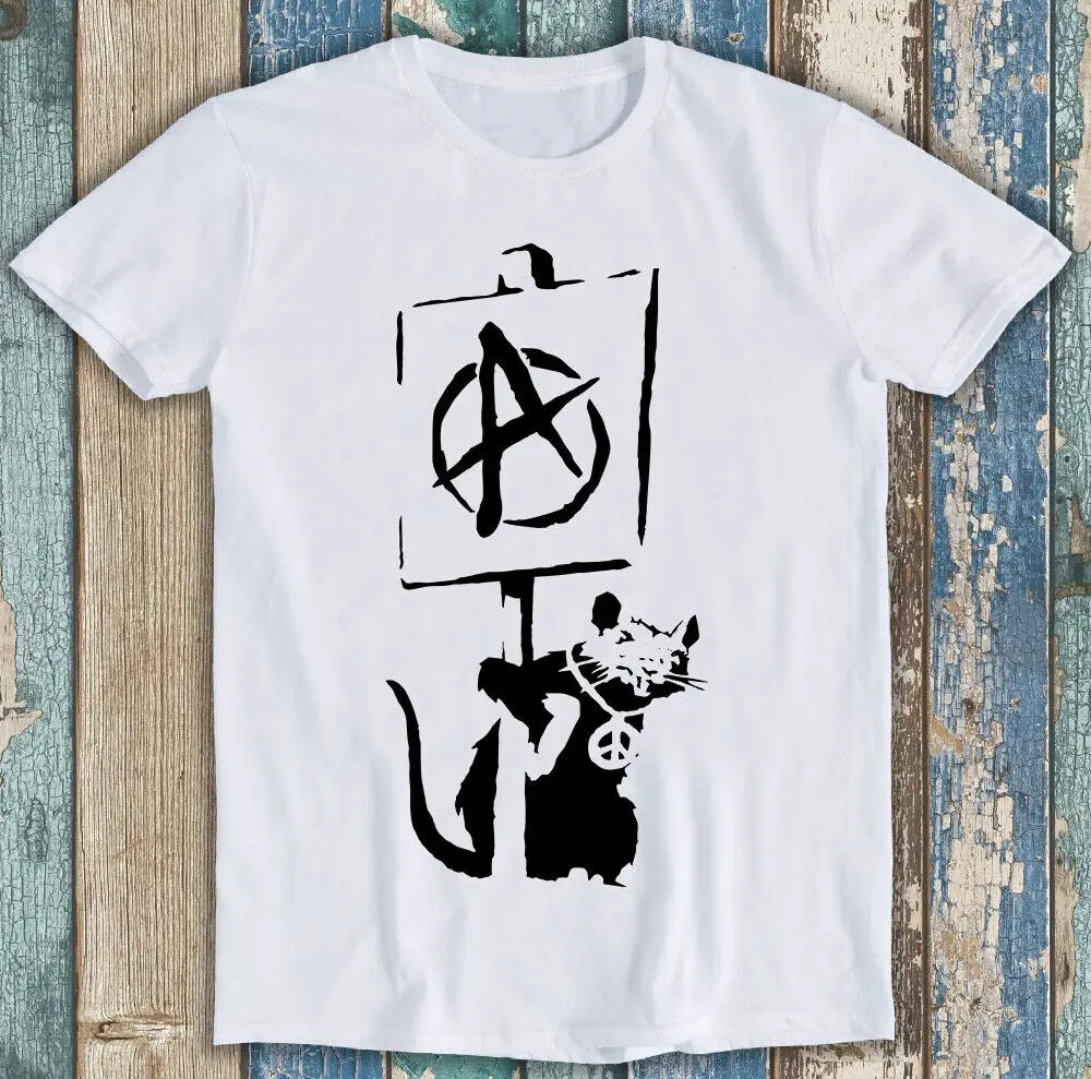 Banksy Rat Revolution Art Funny Gift Tee T Shirt   Unisex T-shirts  brand vintage