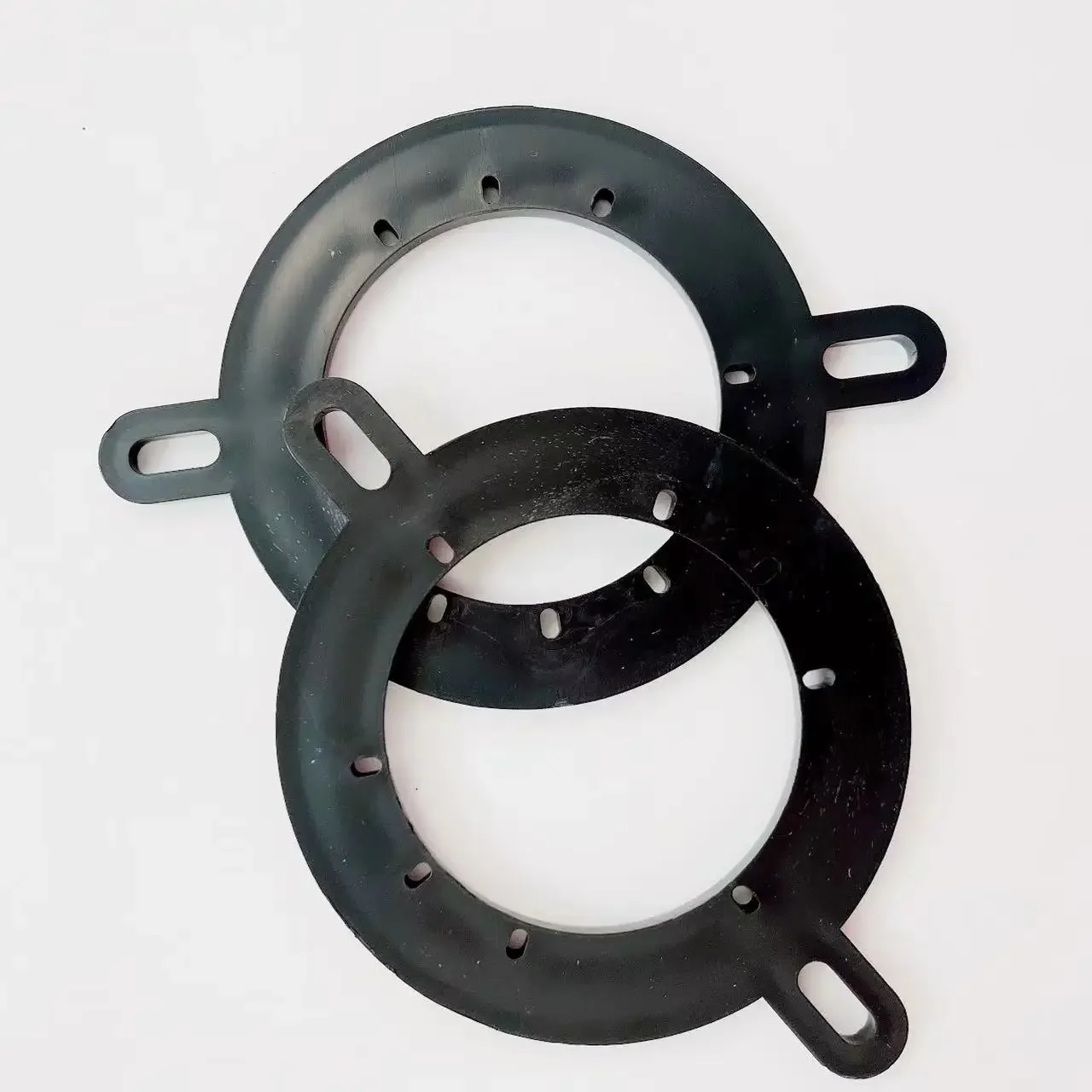 2 PCS Universal mid-load washer car stereo conversion plastic bracket to 2 inch midrange speaker washer