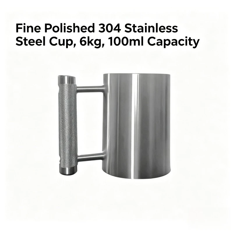 6kg Heavy Mug 13.2lbs Dumbbell AISI304 Stainless Steel Material 100ml Volume Capacity For Available
