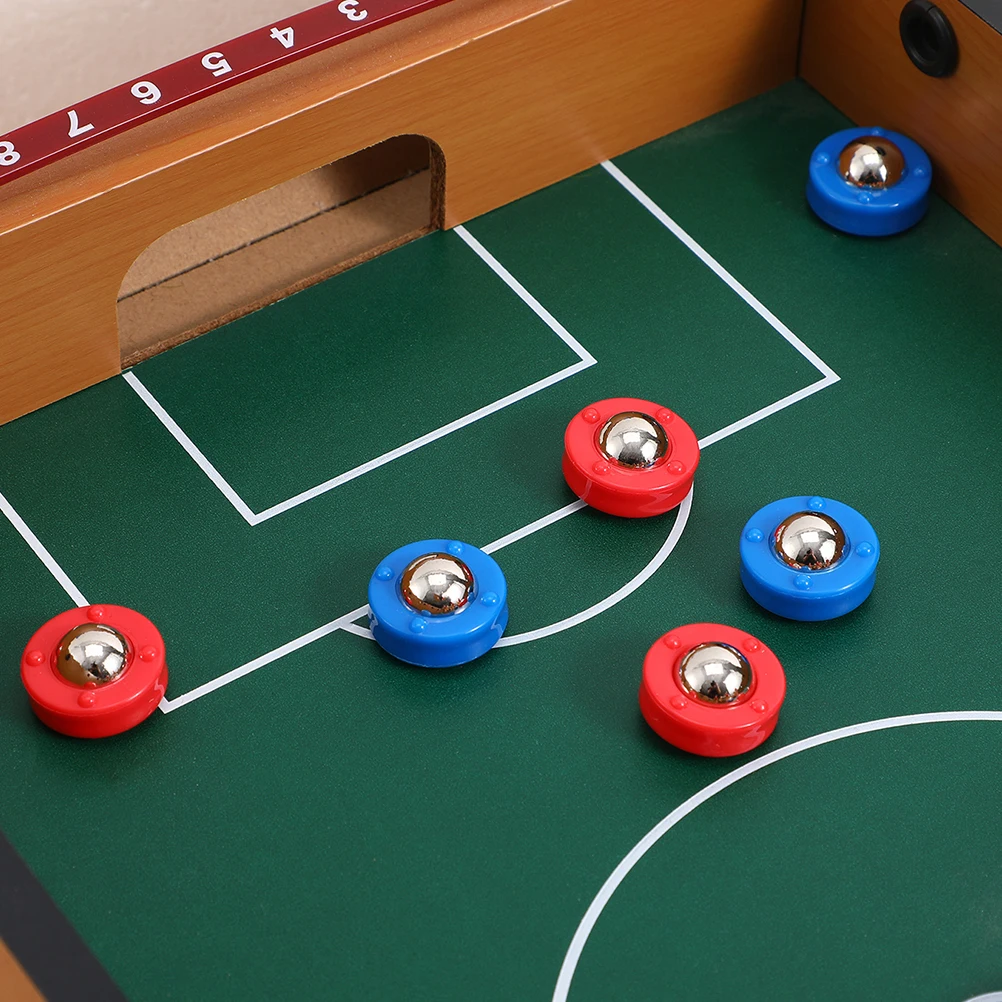

32 Pcs for Board Game Accessories Mini Shuffleboard Replacement Beads Sliding Plastic Gaming Table Soccer