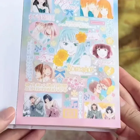 Kawaii книга стикеров для скрапбукинга - яркие и милые наклейки — изображение продукта