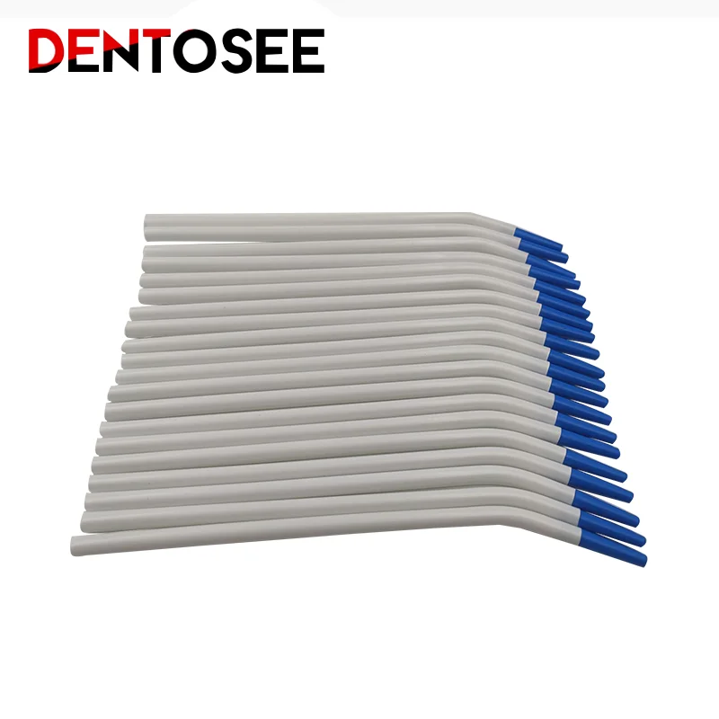 

20Pcs Disposable Dental Surgical Aspirator Suction Tube Tips Clinic Tools And Suction Tube Adaptor