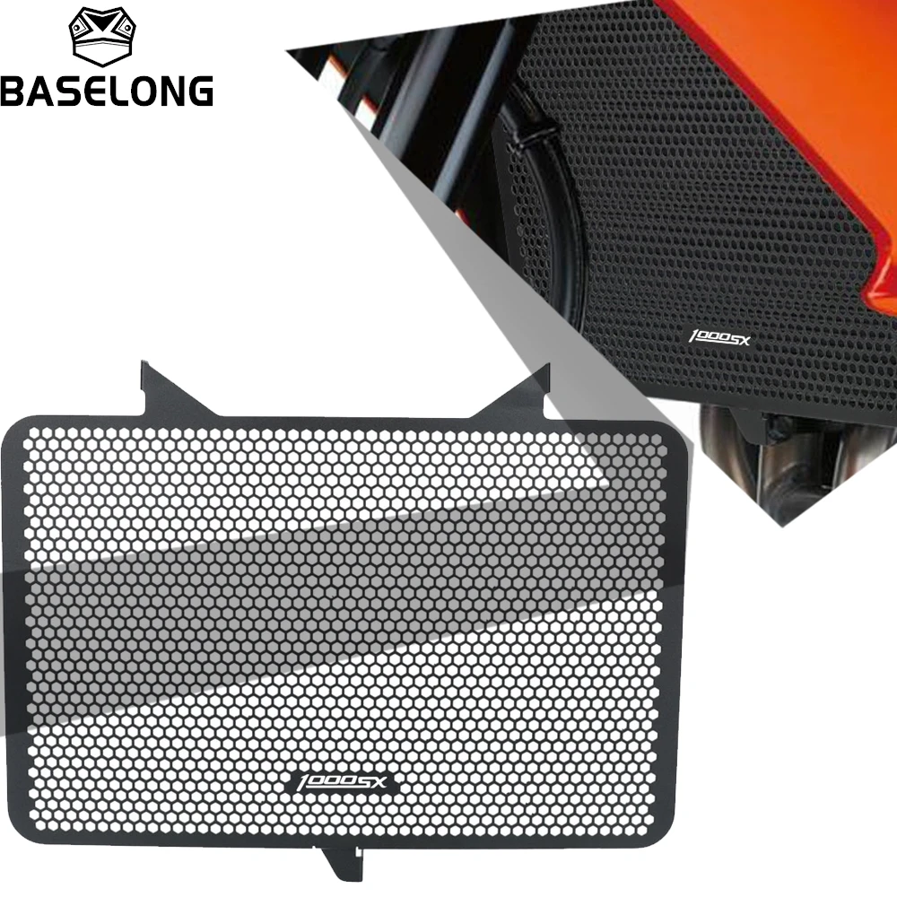 

Motorcycle Accessories CNC Aluminum Radiator Grille Guard Cover Protector For Kawasaki Ninja 1100sx NINJA 1000 SX 2025-2026-2027