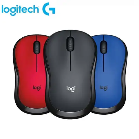 Ratones inalámbricos Logitech M220, ratón silencioso con 2,4 GHz, ratón óptico ergonómico de alta calidad para juegos de PC para Mac OS/Window 10/8/7