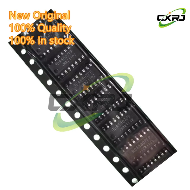 (10piece)100% New RDA5807FP RDA5807 sop-16 Chipset