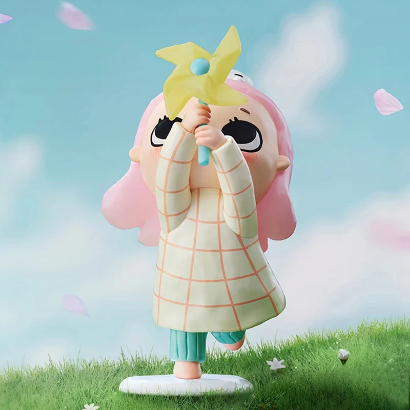 POPMART Nyota Growing Up By Your Way Series Blind Box Toys Kawaii Anime Action Figure Surprise Mystery Box Dolls Girls Gift