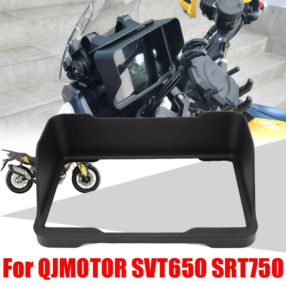 For QJMOTOR SVT 650 SRT 750 SVT650 SRT750 QJ650 Accessories Speedometer Sun Visor Cover Instrument Screen Sunshade Meter Guard