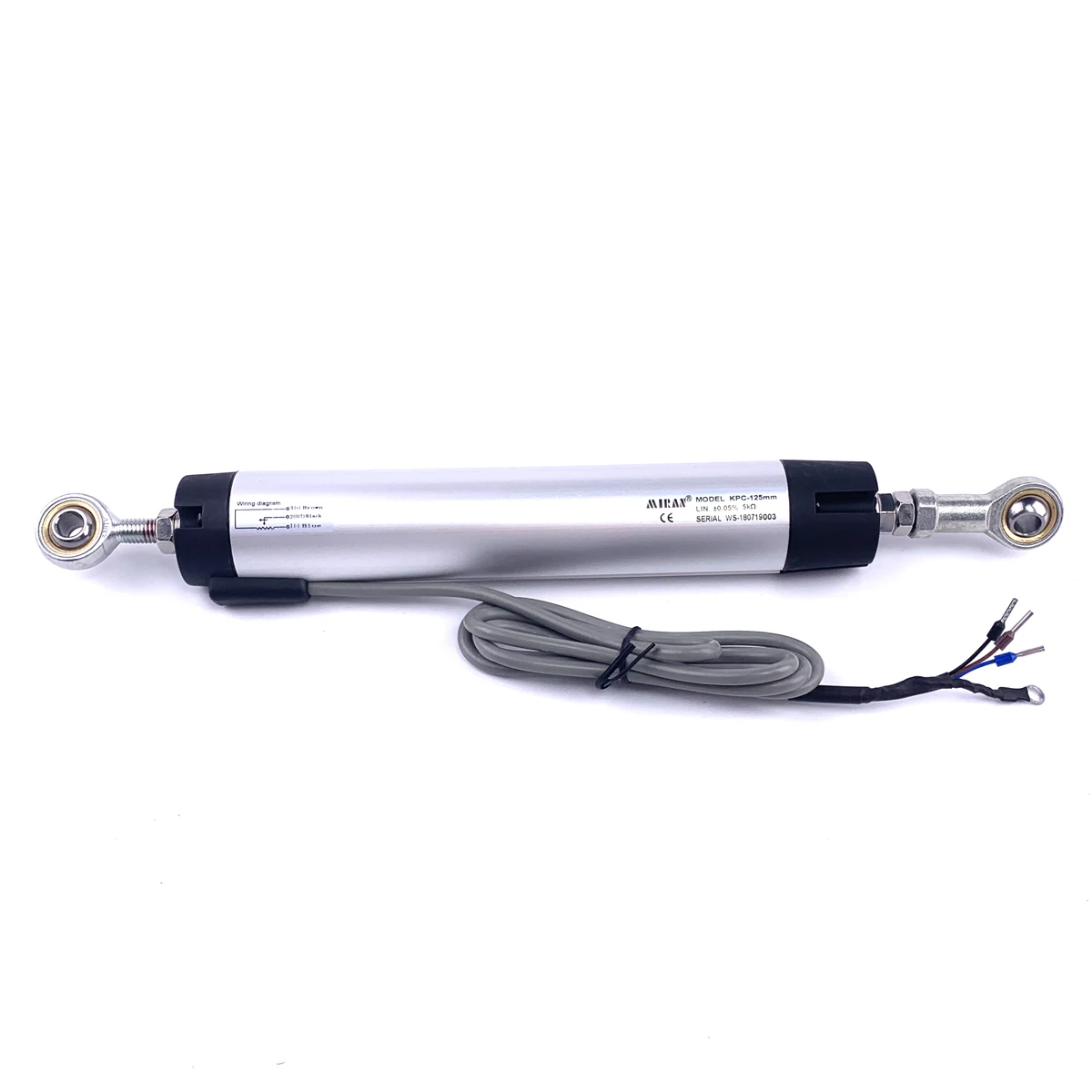 For Miran Brand KPC1 50-1250mm Lineear Position Sensor with Two-End Fisheye Articulated Displacement Sensor