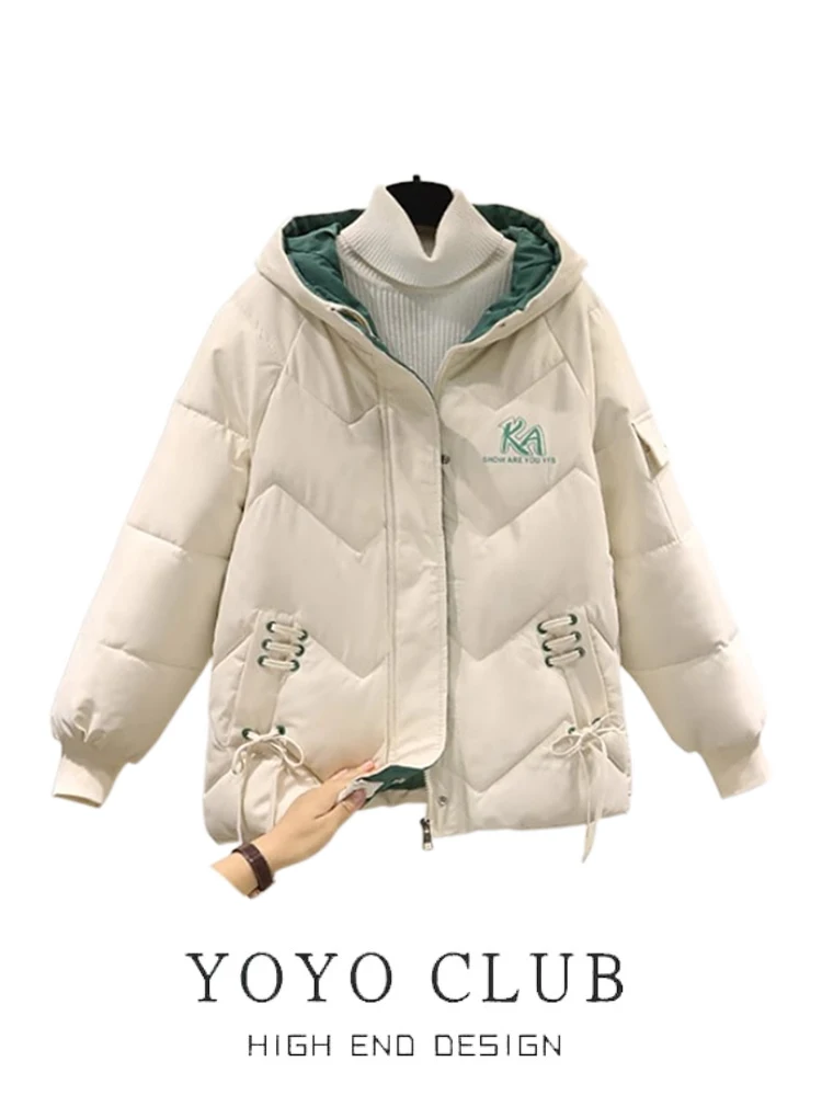 

Утепленная хлопковая куртка-жилет женская с капюшоном, на молнии, теплая зимняя повседневная верхняя одежда