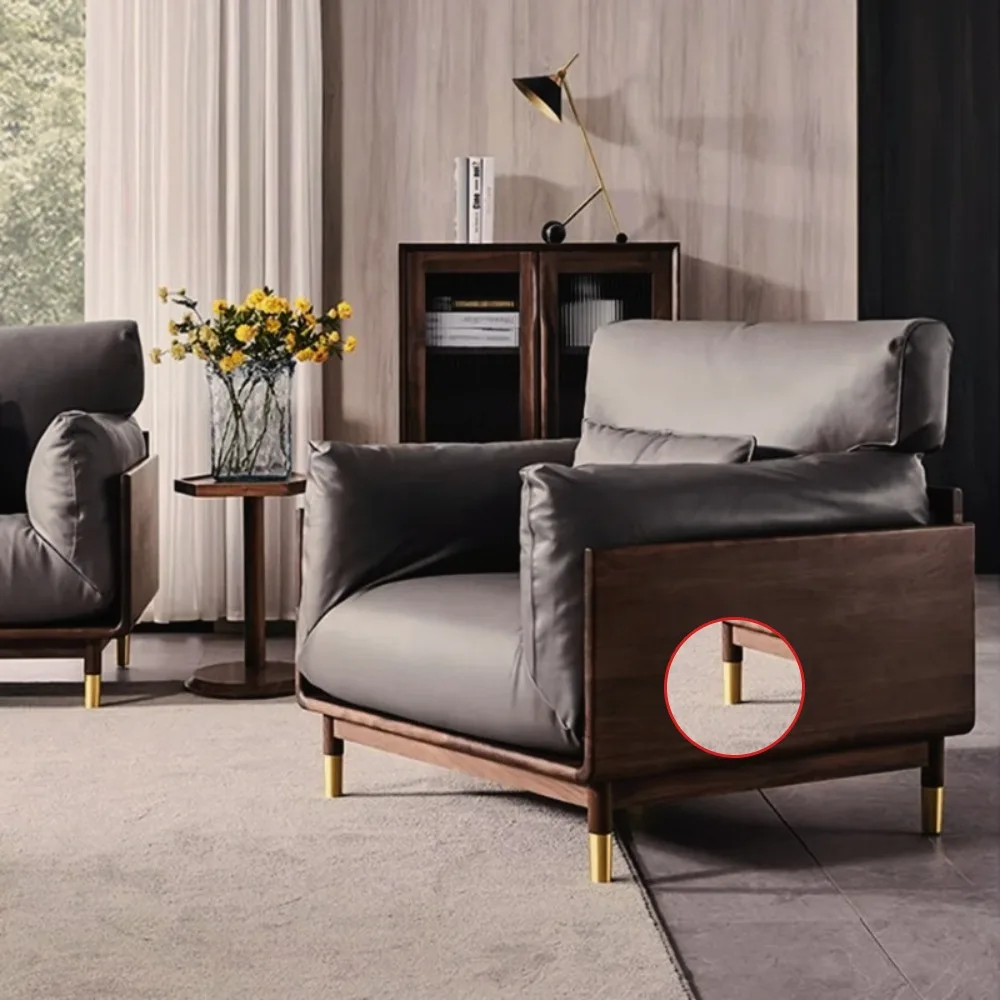 

Brass Tapered Furniture Leg Feet Tip Cap For Mid-Century Chair Table Chair, Sofa, Bed, Round Sheath, Feet, New Chinese Style