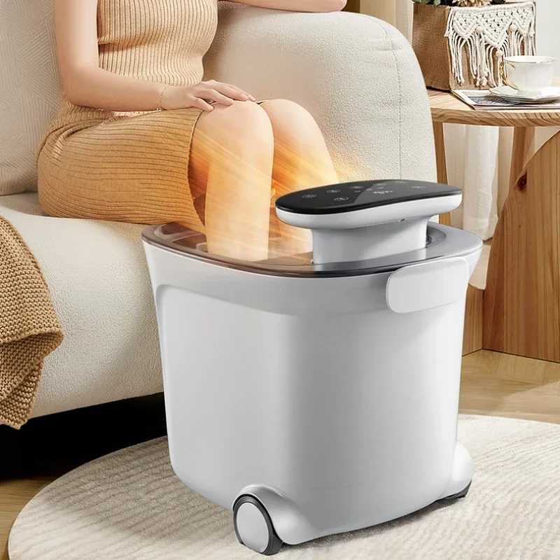 

Warm Air Drying Luxurious Electric Massage Footbath Machine, Heated Constant Temperature Automatic Foot Spa ,Electric Footbath