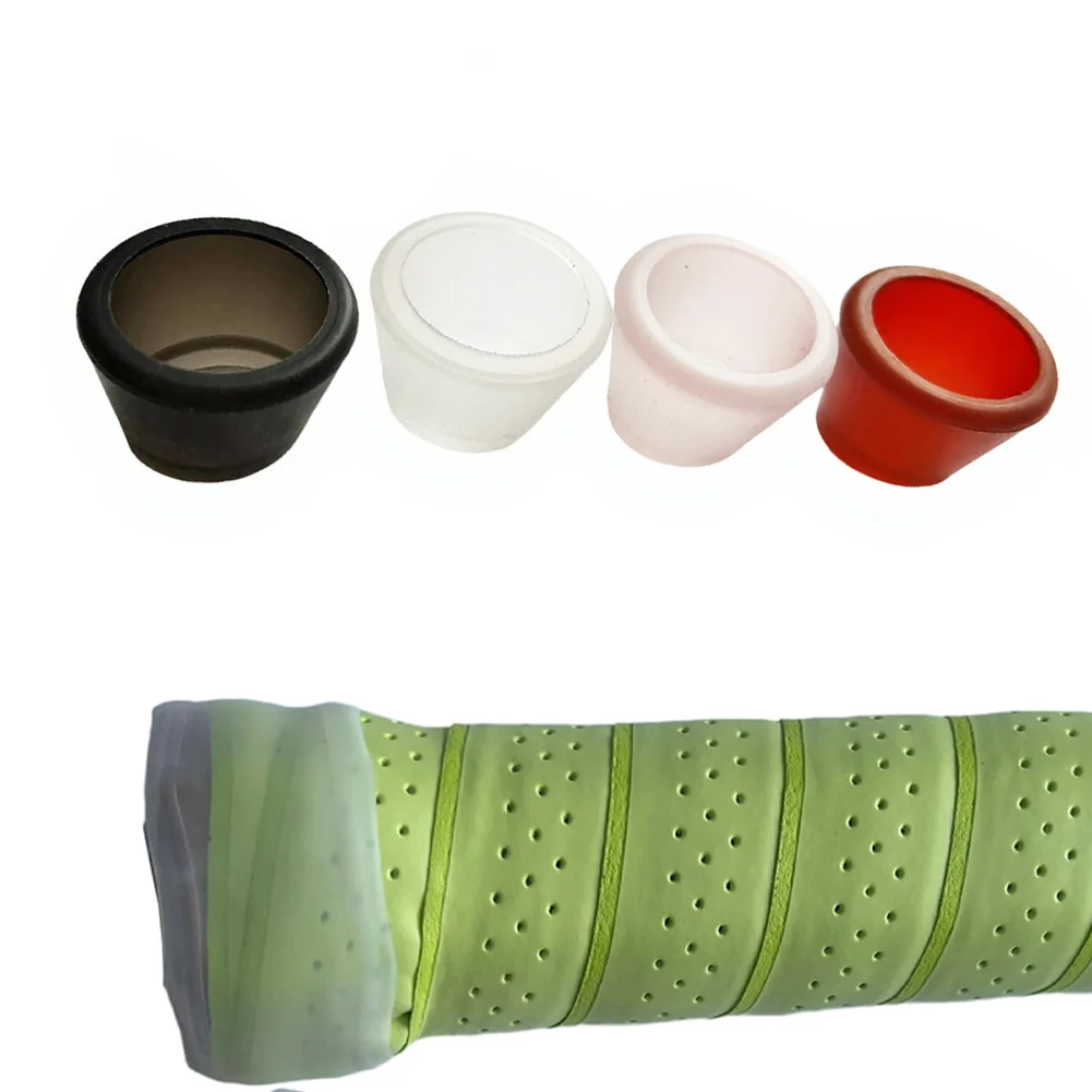Match Play Training Use Pink Racket Butt Cap Easy Installation Tennis Cap Anti Slip Stopper Stable Anti Slip Lock