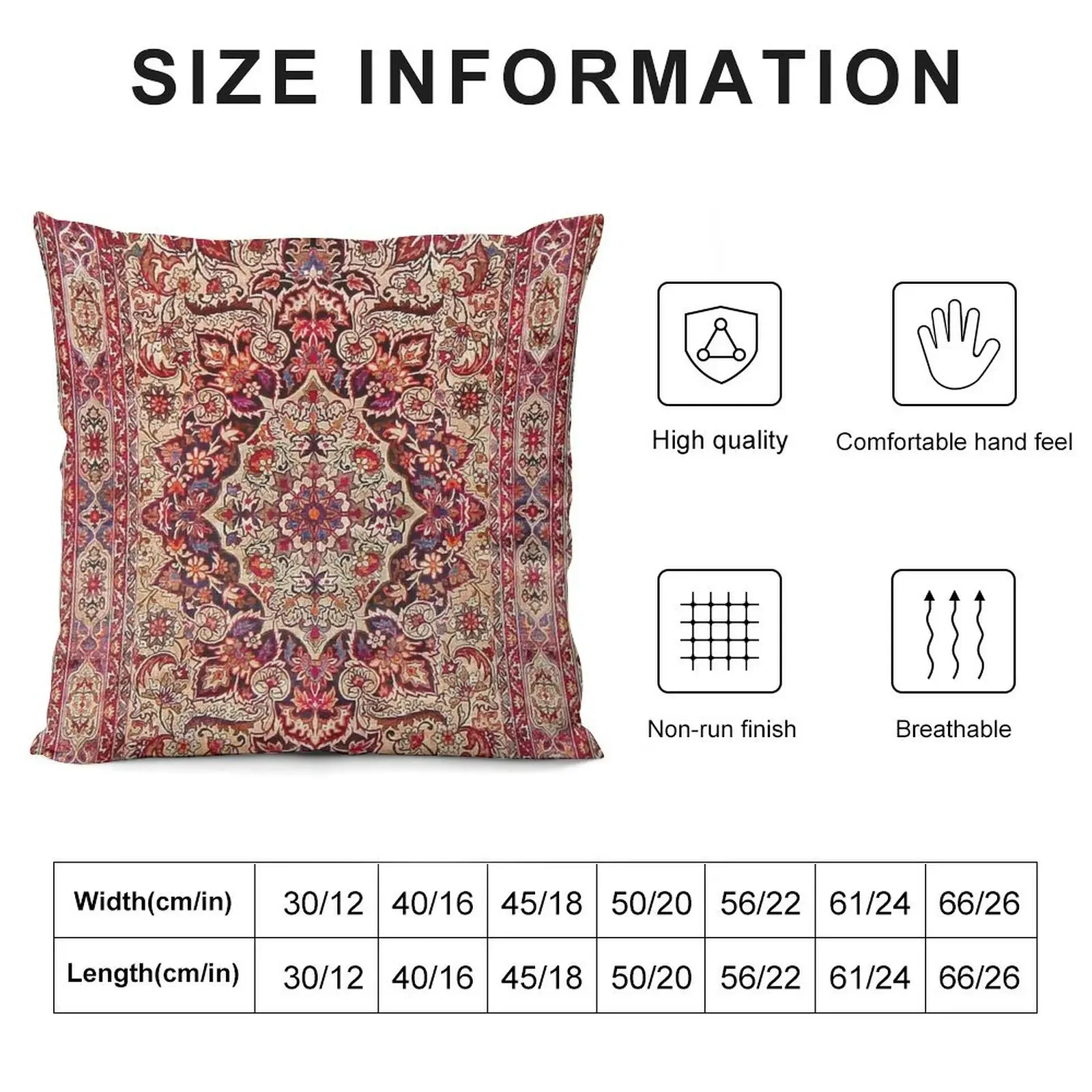 Enchanting Oriental Carpet Design – Elevate Your Style Throw Pillow luxury decor Decorative pillow case pillow