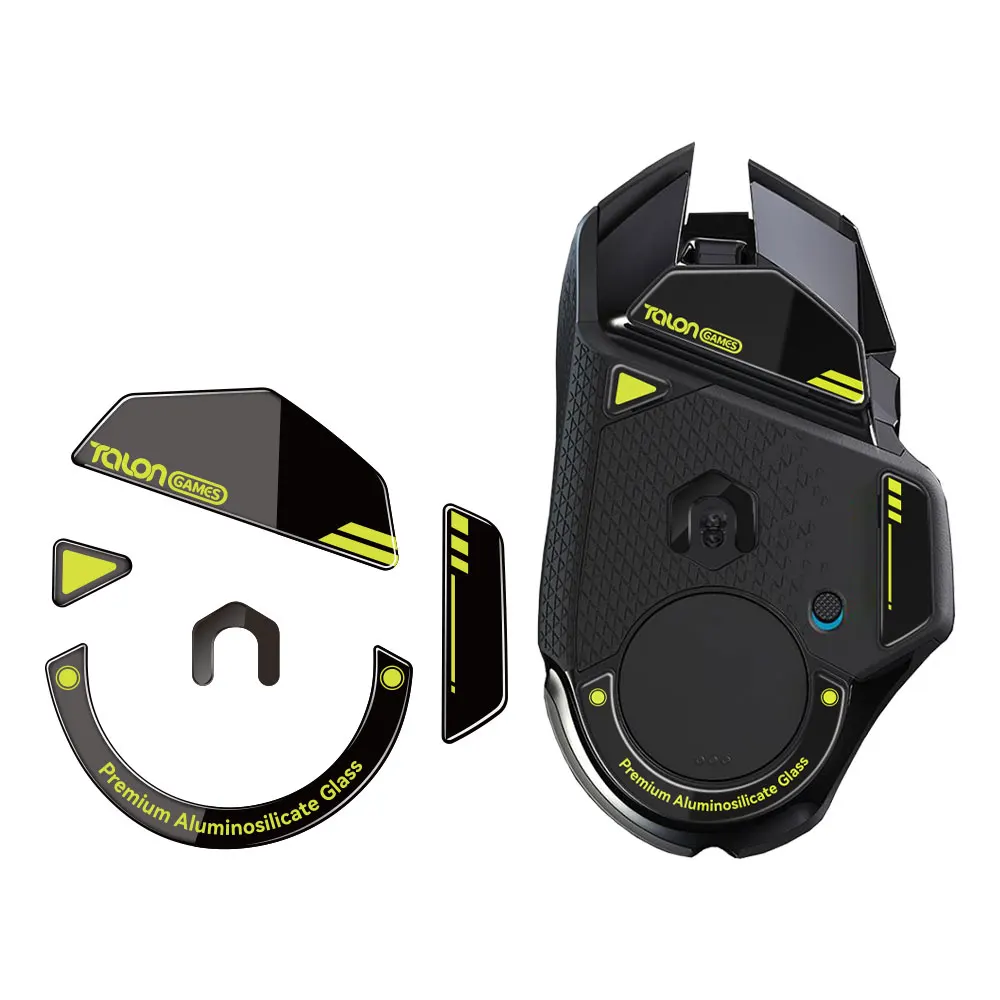 TALONGAMES Glass Mouse Feet Mouse Sensor Skate For Logitech G502 Wireless Glass Glide Pads