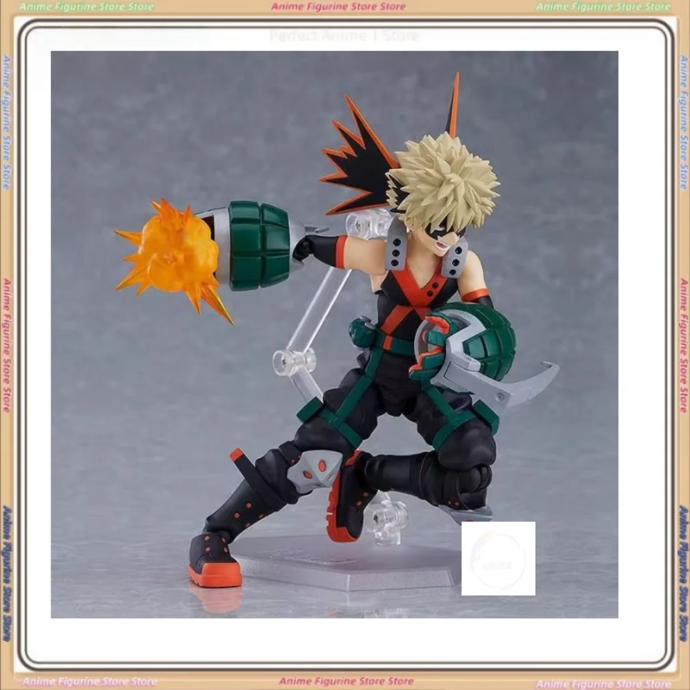 Figma My Hero Academia Bakugou Katsuki Figure 443 323 Midoriya Izuku Action Figure Model Toys Joint Movable Doll Room Decor