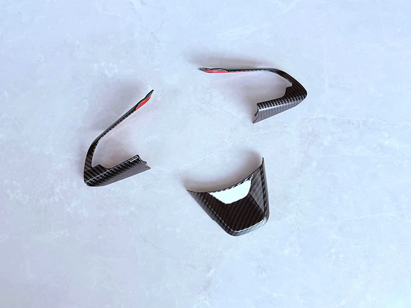 لسوزوكي جيمي JB64W/JB74/JC74W 2018-2025 اكسسوارات السيارات عجلة القيادة غطاء لوحة الحافة إدراج شارة صب مقبلات