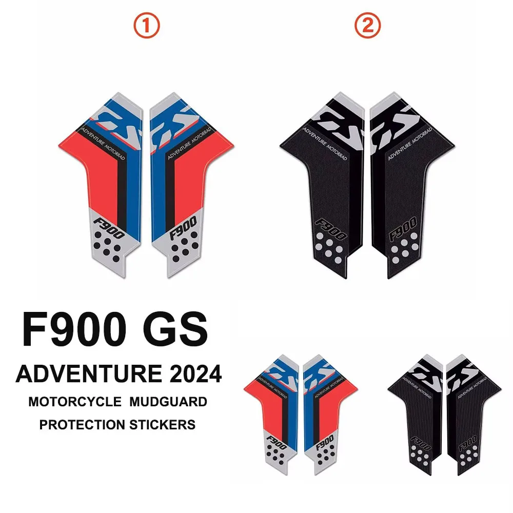 

3D гелевая резиновая наклейка для BMW F900GS Adventure 2024, наклейка на мотоцикл, брызговик, Боковой защитный стикер