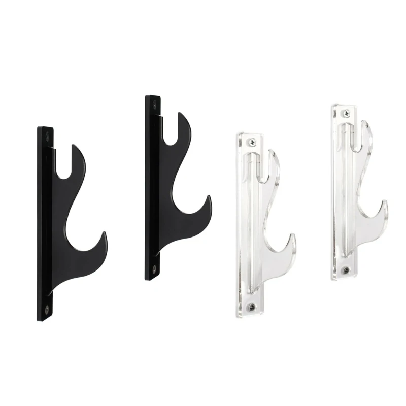 

Clear Swords Wall Display Stand Adjustable Holder for Various Swords Home Use