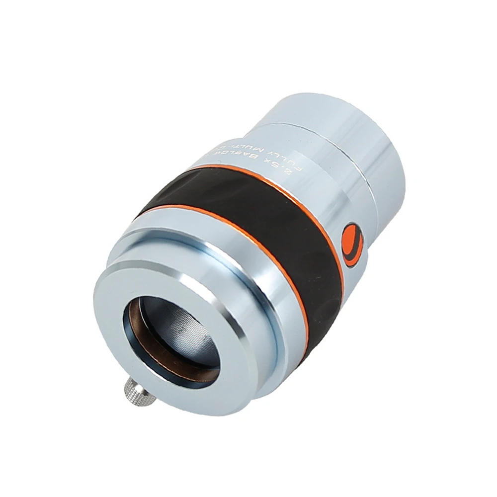 Celestron Luminos 2.5x Barlow Lens Fully Multi-coated 4-element Apochromatic Telescope Accessories