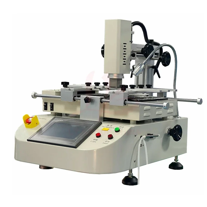 Hot Air 3 Zones BGA Soldering Machine LY R5860C R5860 with Laser Align CCD Optional 4800W Rework Station for Chip Mobile Repair