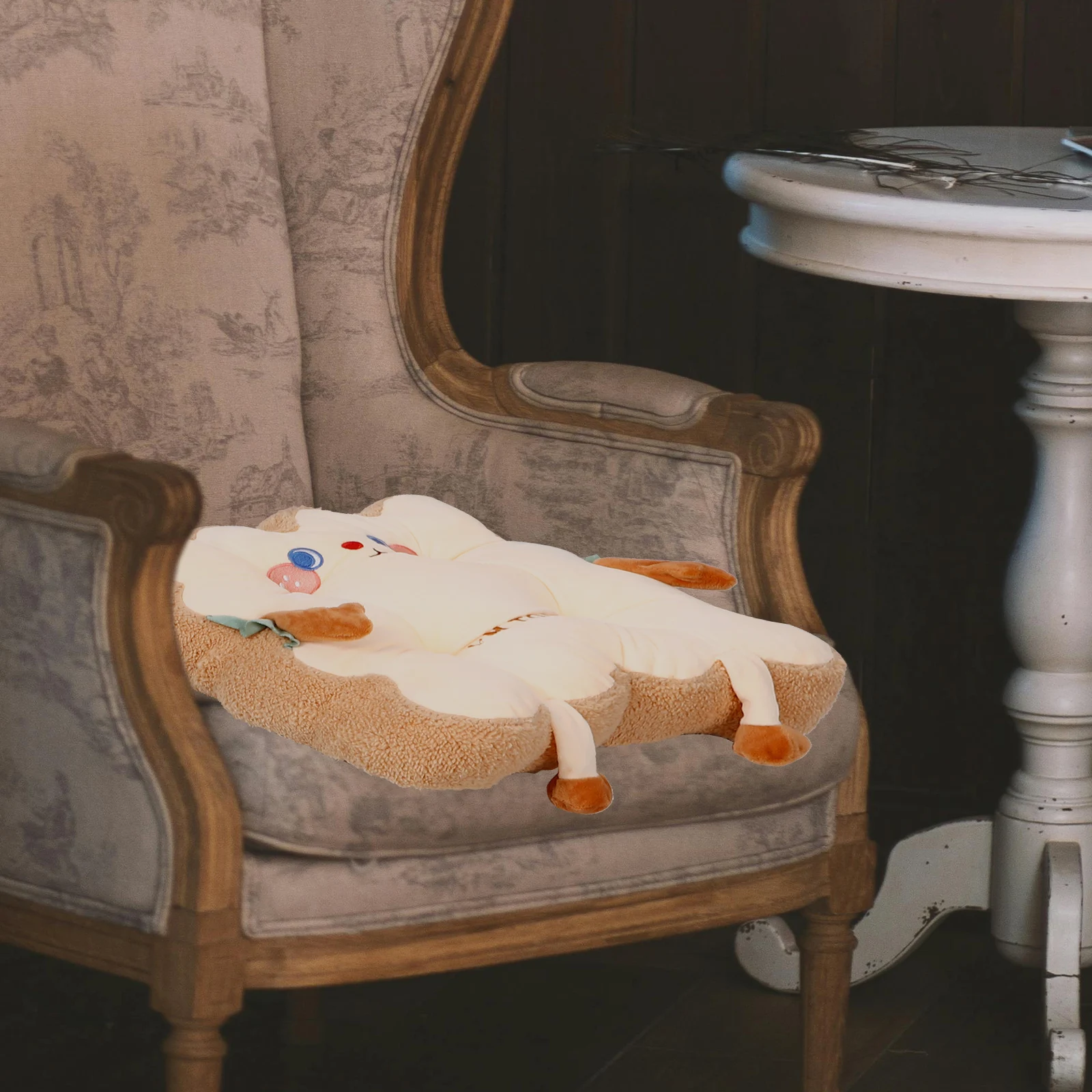 

Cute Chair Cushions Square Design Comfortable Support Wear Resistant Gaming Chair Seat Pads Kawaii Dining Room Bar Stool Cushion