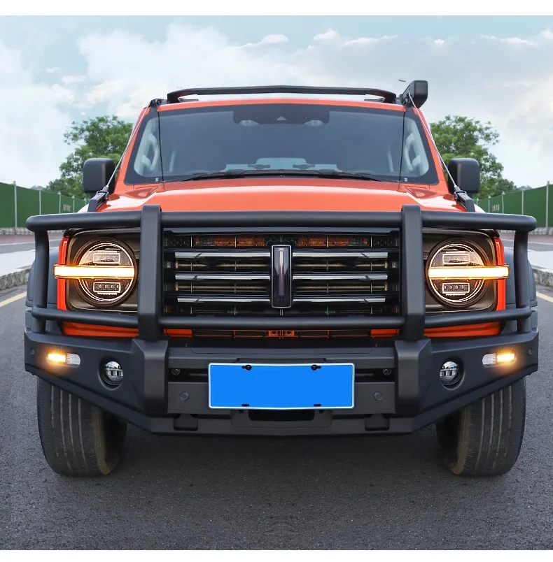 

For Tank 300 Auto Parts Bull Bar With Australian Style Front Bumper Made Of Manganese Steel And Aluminum Alloy Material