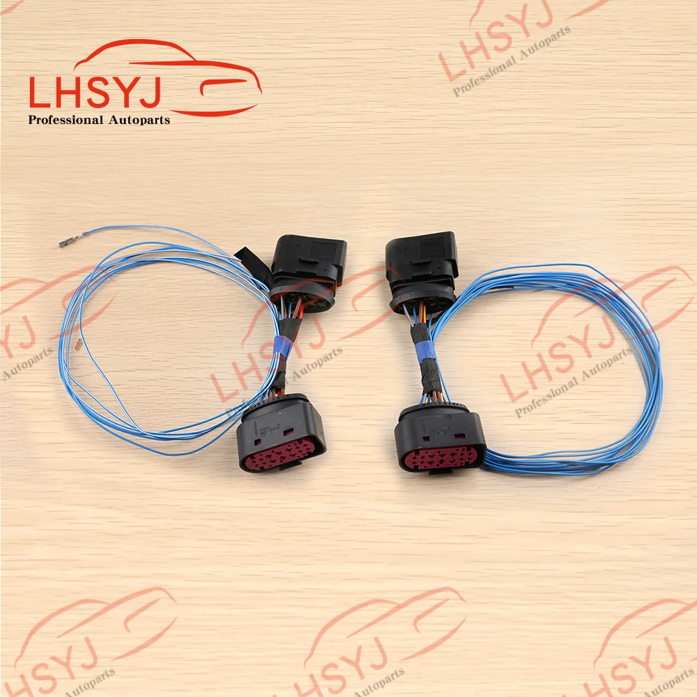 

OEM 10 to 14 Pin HID Xenon Headlight Connector Adapter for Volkswagen Golf 6 MK6 VI High Quality