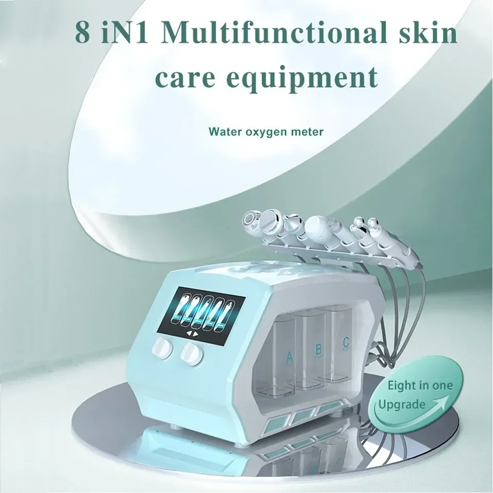 Hydra Microdermabrasion Facial Machine Ultrasound Mesotherapy RF Wrinkle Removal Face Lifting Firmming Skin Care Beauty Device