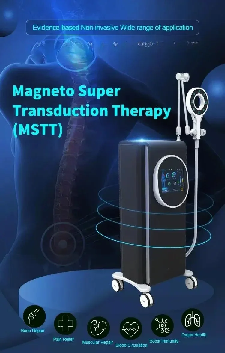 

Stimulate Muscles Back Pain Massage Machine Physical Magnetic PEST Emtt Physio Magneto therpay Sports Injury Body Pain Relief